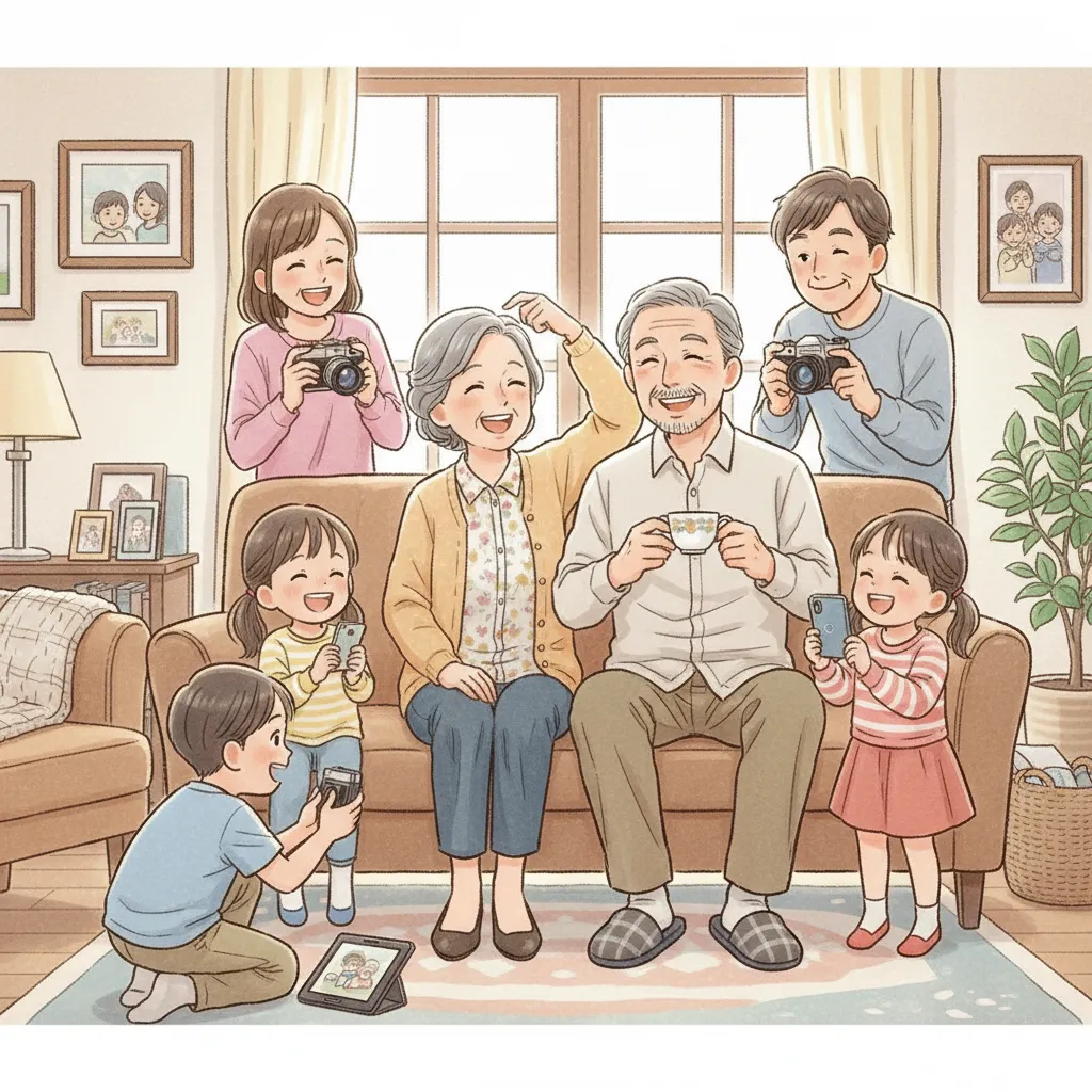 「暮らしの中で撮ると見えてくる親の素顔」